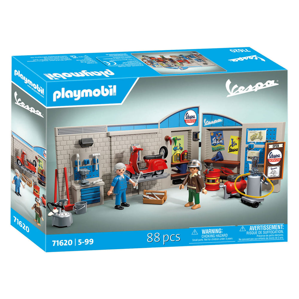 Playmobil 60s vespa garage - 71621