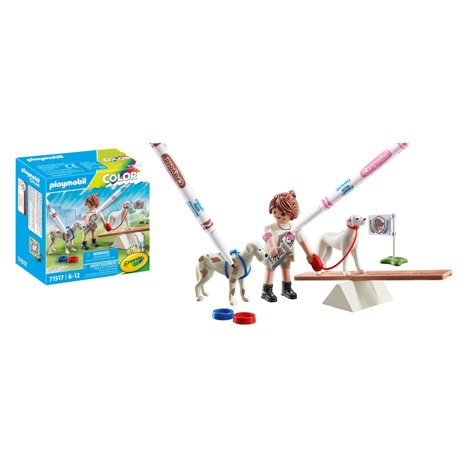 Playmobil color hondentraining - 71517
