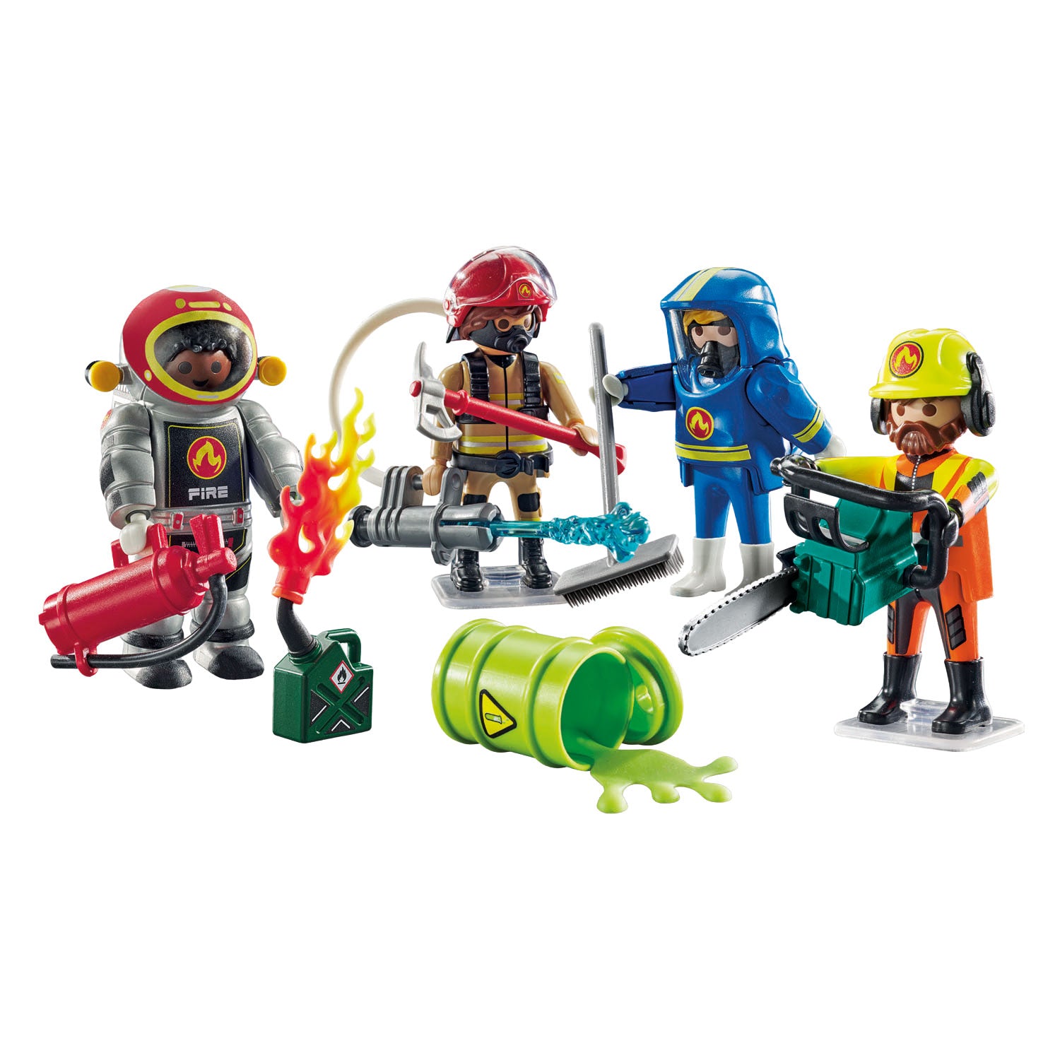 Playmobil action heroes my figures brandweer - 71469
