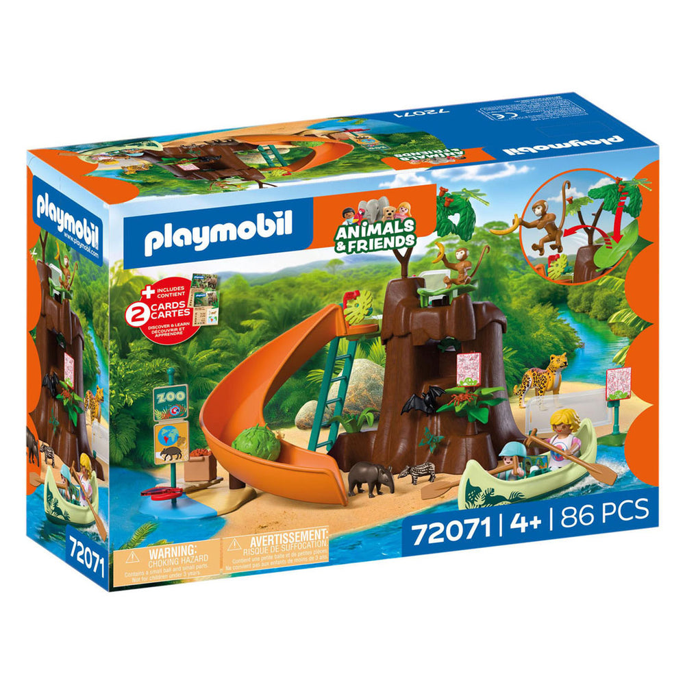 Playmobil animals friends dierentuin jungle avontuur - 72072