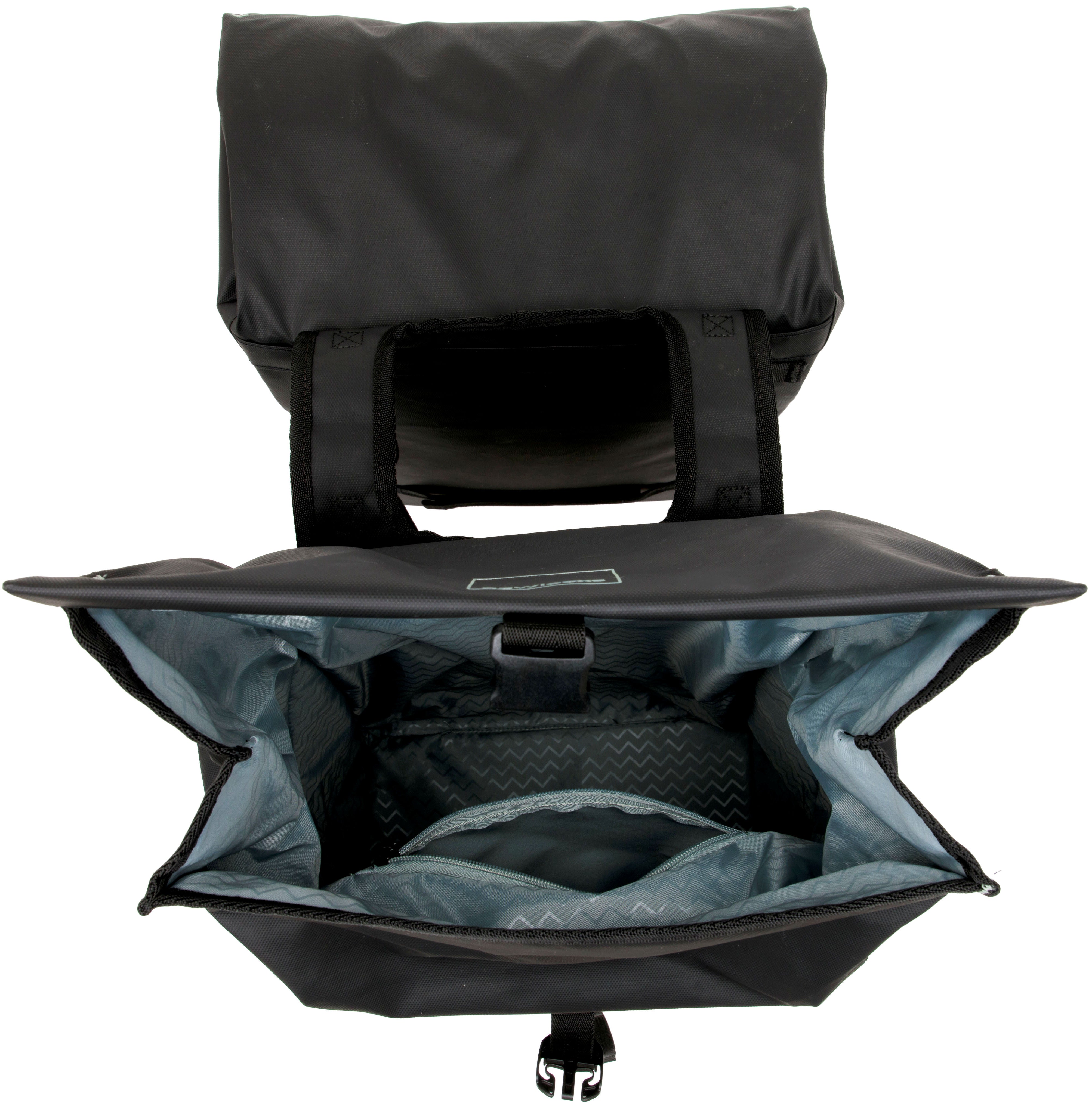 New tas looxs leeds dubbel | zwart | 38l