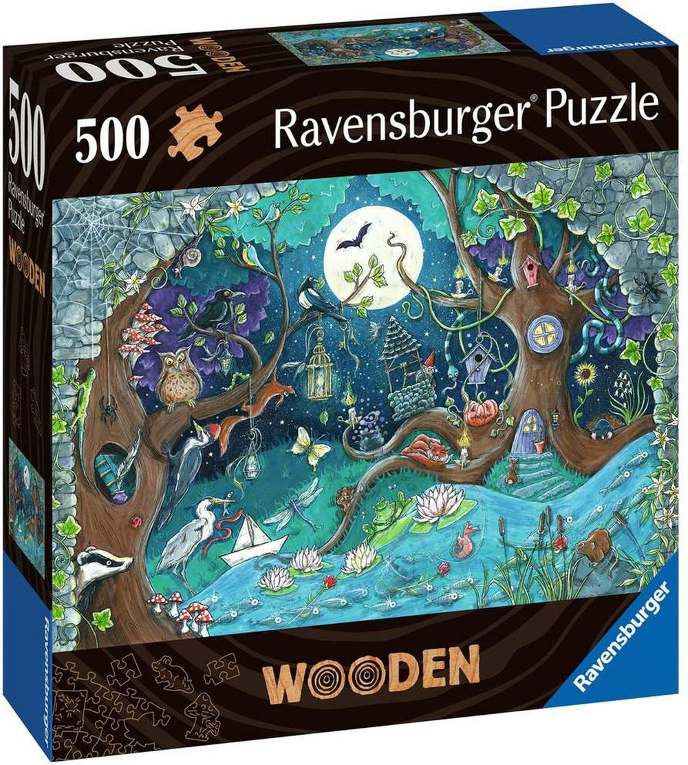 Ravensburger fantasy houten puzzel 500