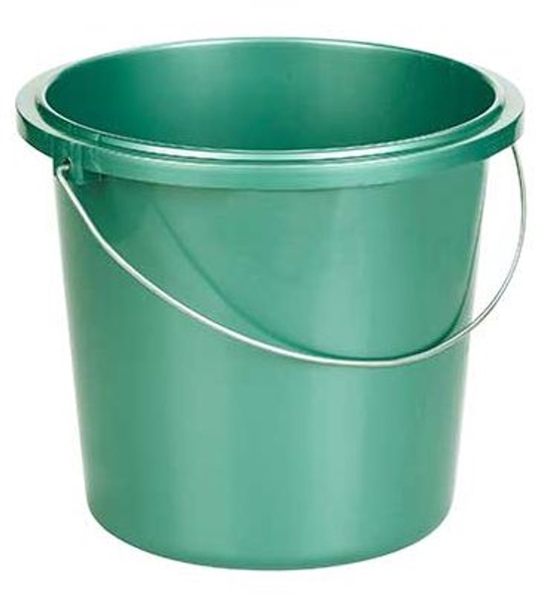 Curver allibert basic emmer groen 13l - metalen beugel