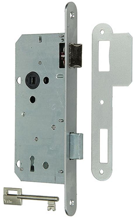 Yale 1019056 - 1 dubb.insteekslot afger.hk. l r a1390 50mm | 3 stuks