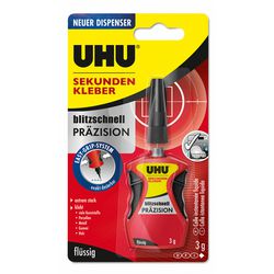 Uhu superlijm precision vloeibaar 3 g