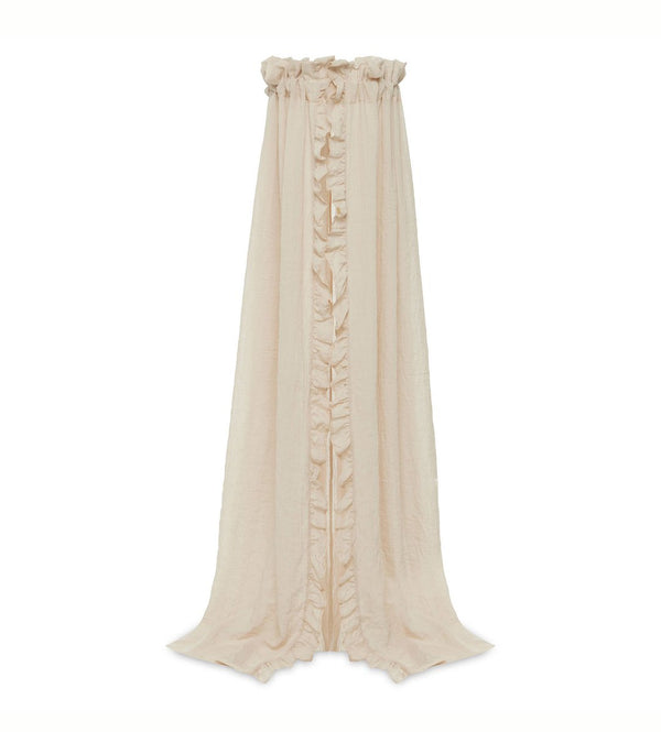 Jollein sluier vintage 155cm ruffle nougat