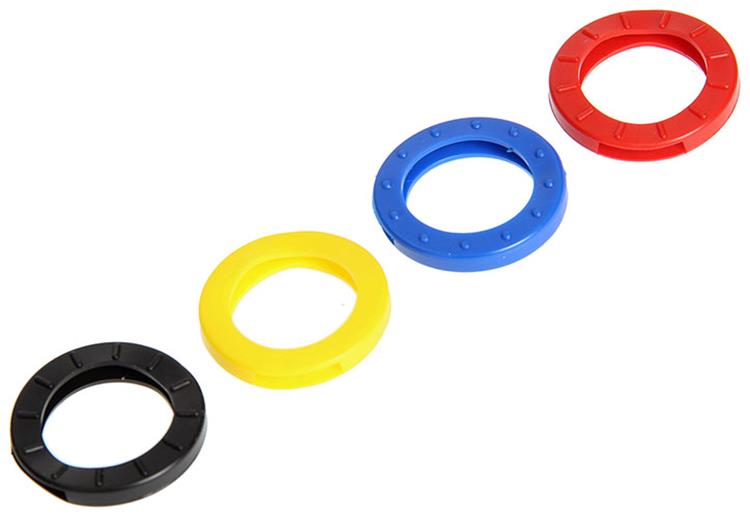 Yale 1019210 - 4 sleutelkenringen plast.vr vkt sleutels | 10 stuks