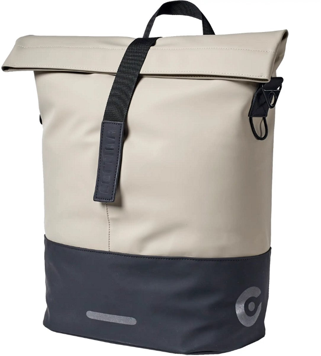 Cortina fiets tas melbourne 14l licht taupe
