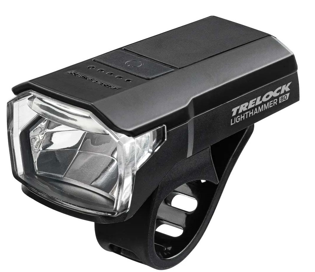 Trelock koplamp lighthammer LS 480 USB 80 lux