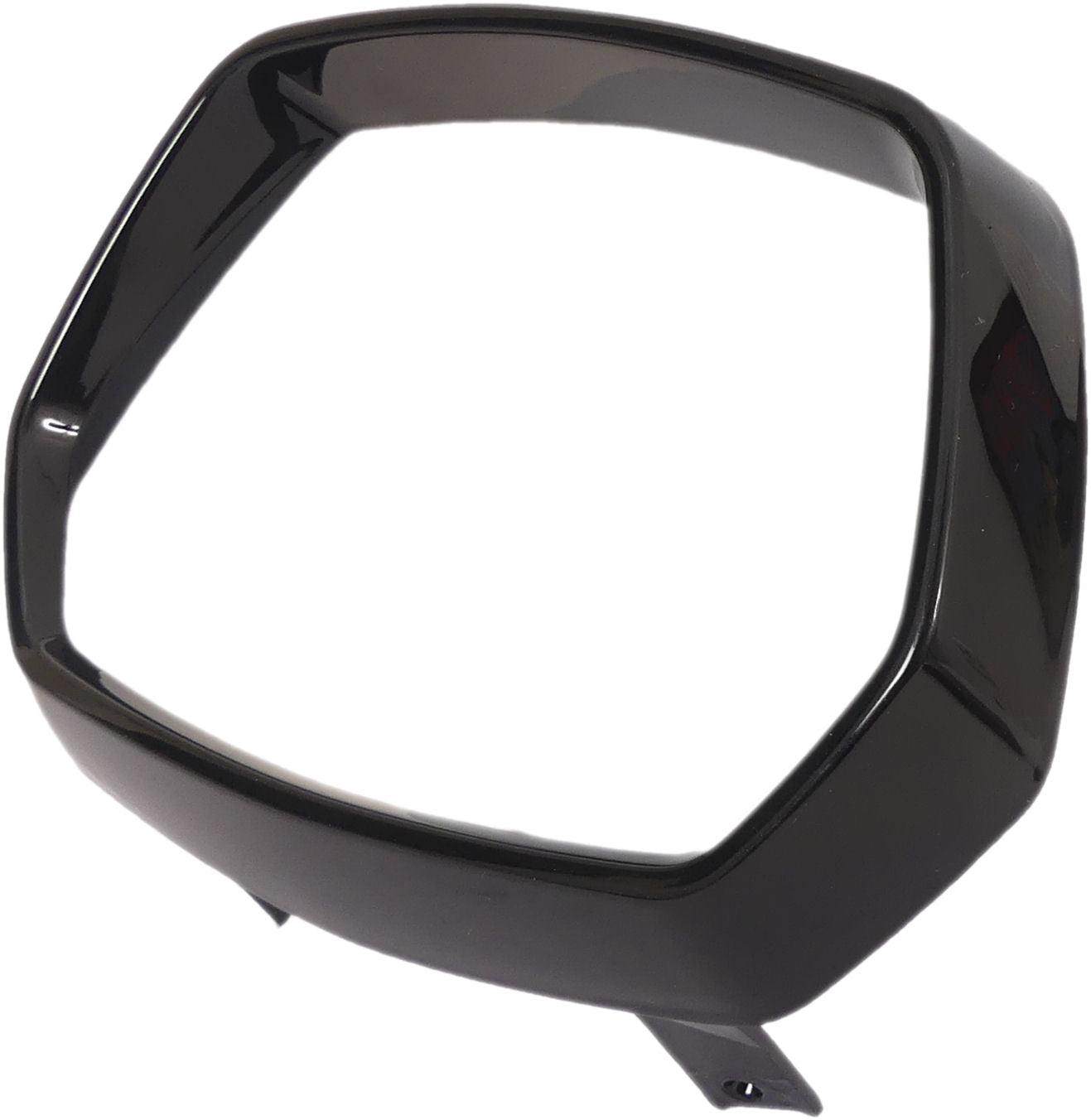 Edge koplamprand vespa sprint - zwart glans