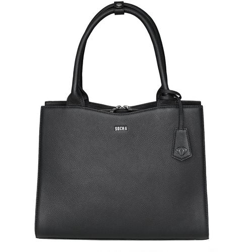 Laptoptas socha diamond 14 inch zwart