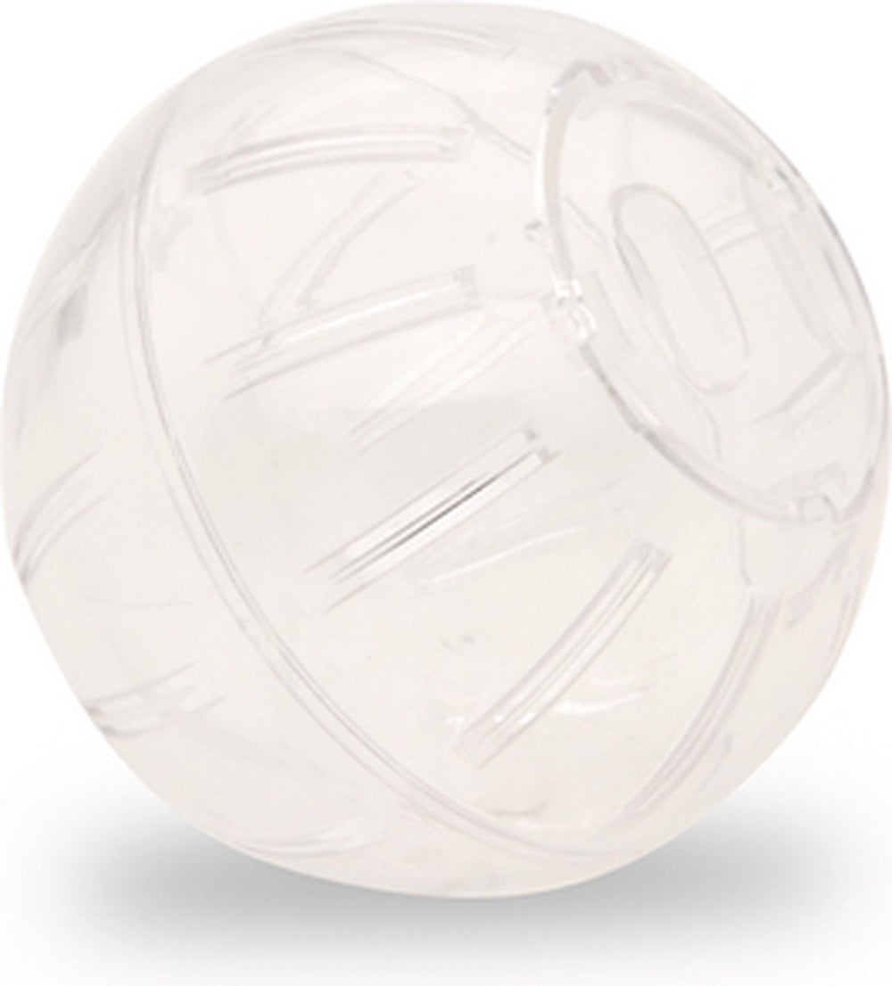 Beeztees hamsterbal premium, transparant. 12,5 cm.