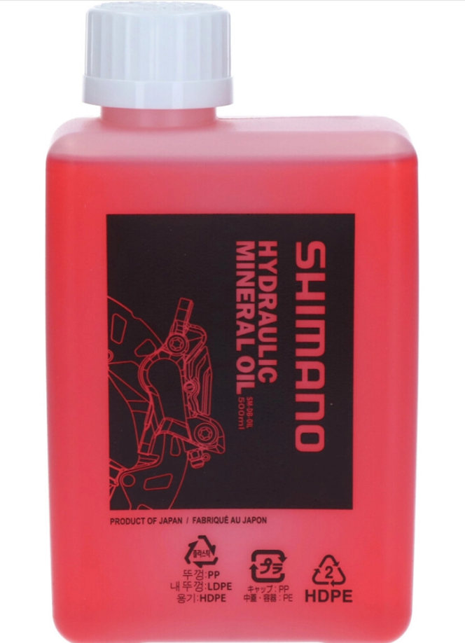 Shimano remvloeistof brake fluid shim. 500ml