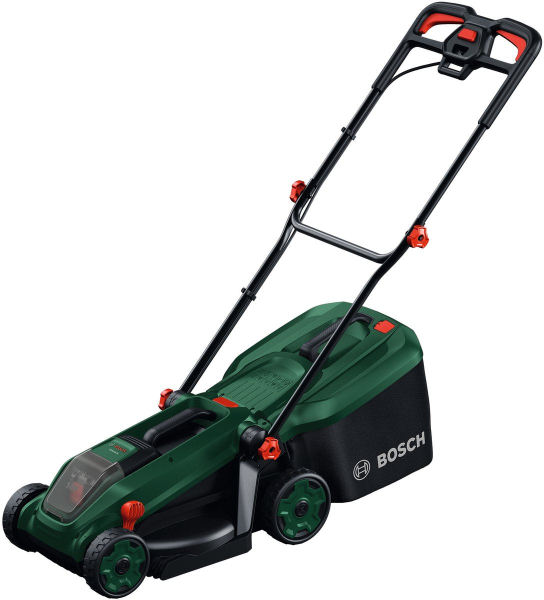 Bosch rotak 18v-34 - grasmaaier - zonder accu en lader - inclusief mulchplug