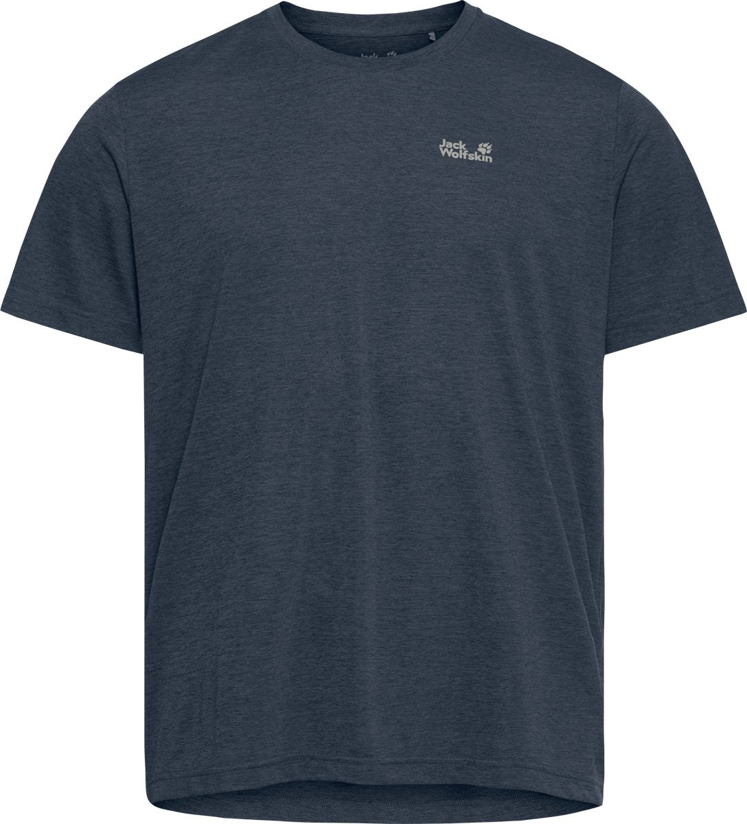 Jack wolfskin wildtrail t m heren outdoorshirt-midnight sky