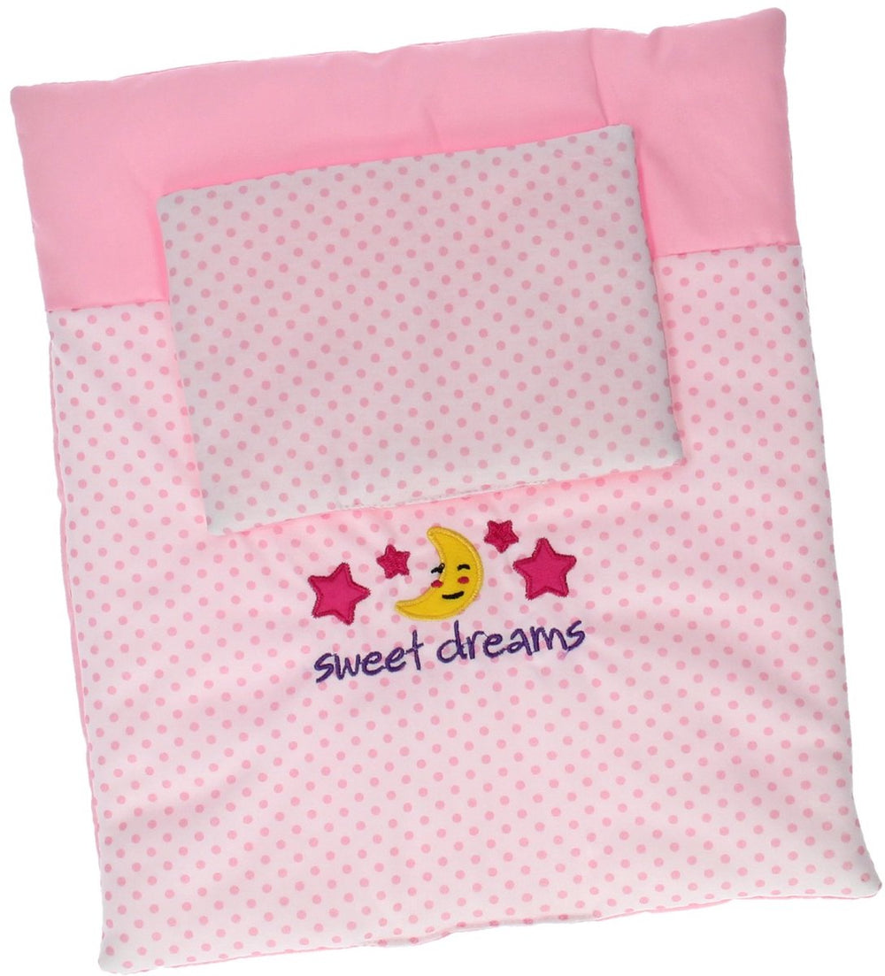 Baby Rose Poppendekken en Kussenset