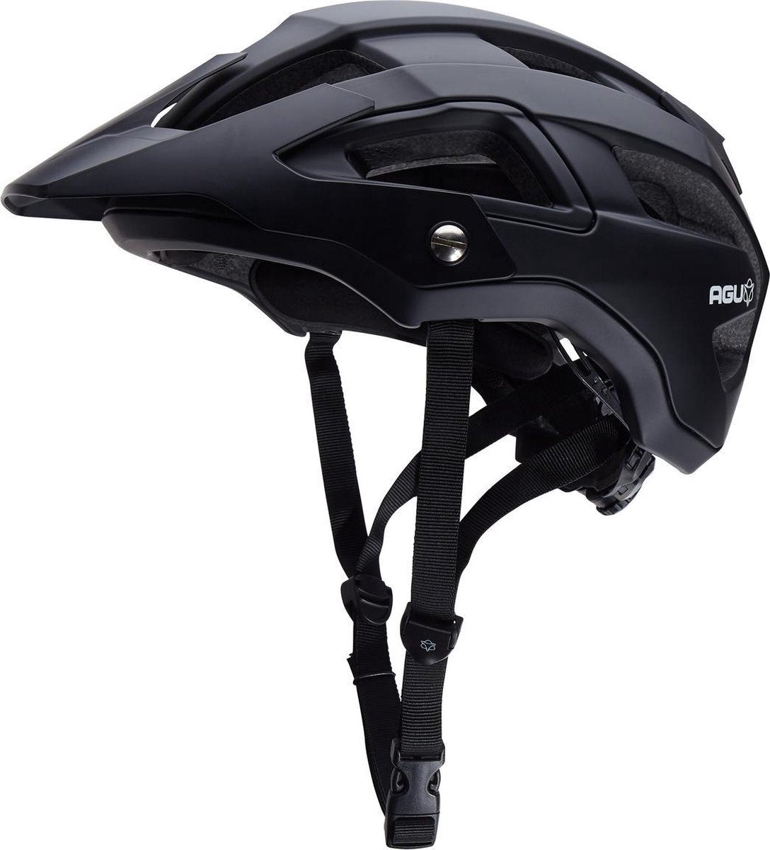 Agu trail mtb fietshelm - zwart - l xl