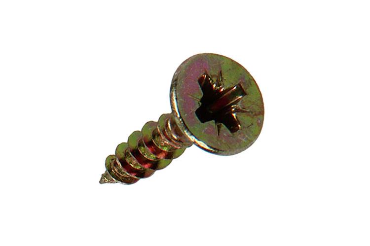 Mack 1017230 - spaanplaatschroef vz kop geelverz.35 st 4,0 x 16 mm | 10 stuks