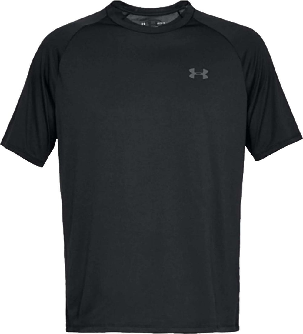 Under armour ua tech 2.0 ss tee-blk heren sportshirt - zwart - graphite