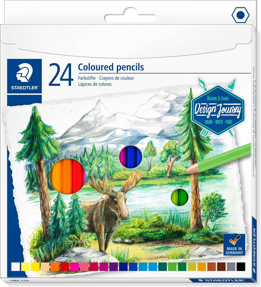 Staedtler design journey - kleurpotloden - set 24 st