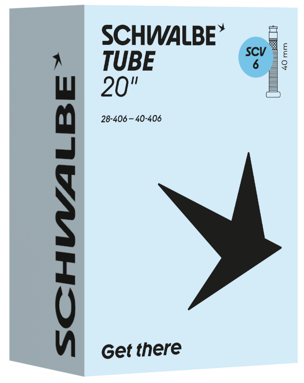 Schwalbe binnenband scv6 20 28 40-406 40mm