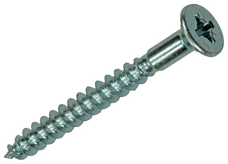 Mack 1017333 - schroef met kopboring staal verz. 10 st 4,5 x 45 mm | 10 stuks