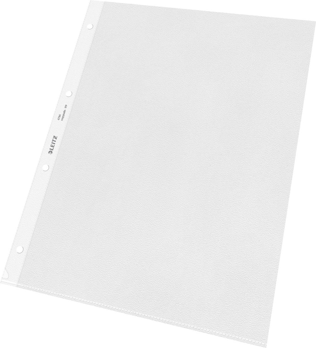 Leitz a4 showtas - 30% gerecycled plastic - 100 stuks - transparant