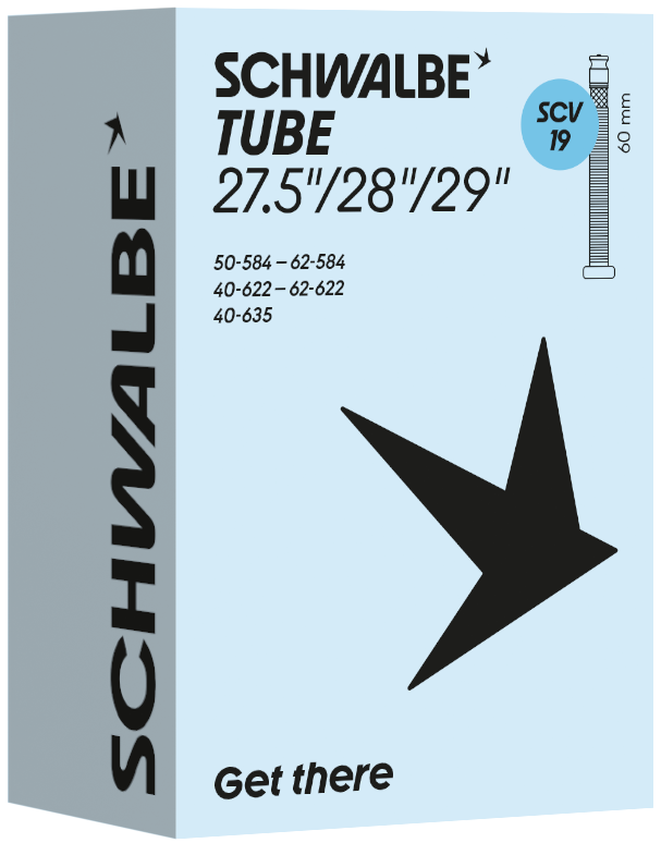 Schwalbe binnenband 28 inch breed scv19 clic valve 60mm