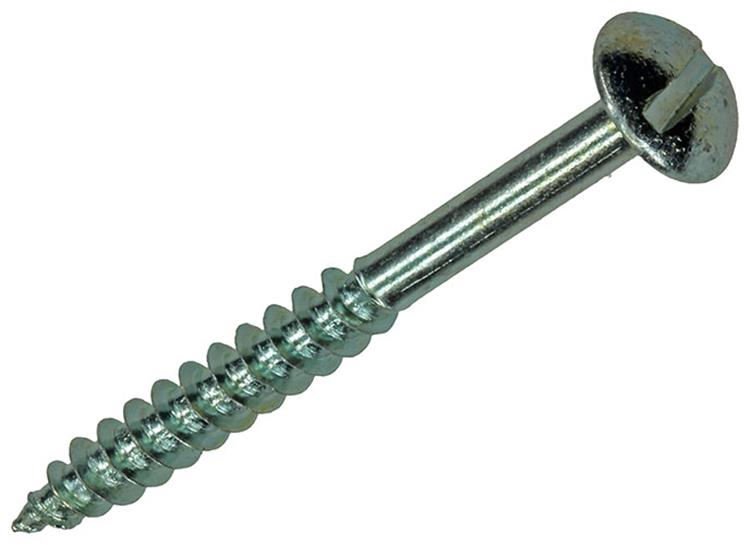 Mack 1017381 - houtschroef bolkop staal verzinkt 6 st 5,0 x 50 mm | 10 stuks