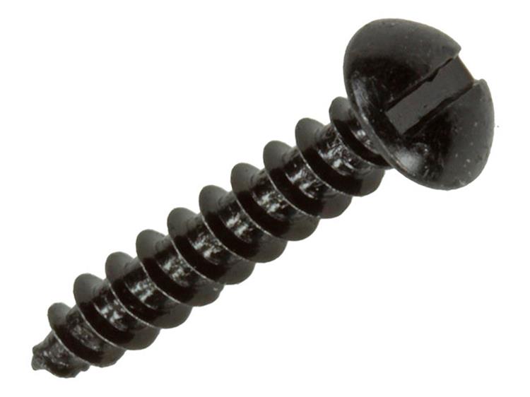 Mack 1017384 - houtschroef bolkop zwart verzinkt 15 st 3,5 x 20 mm | 10 stuks
