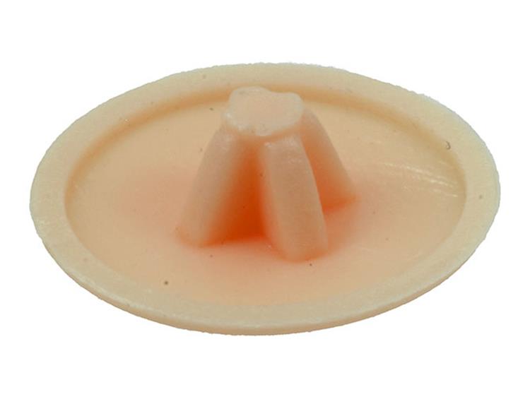 Mack 1017395 - afdekkapje vr pz schr.kunst. beige 40 st pz 2 | 10 stuks