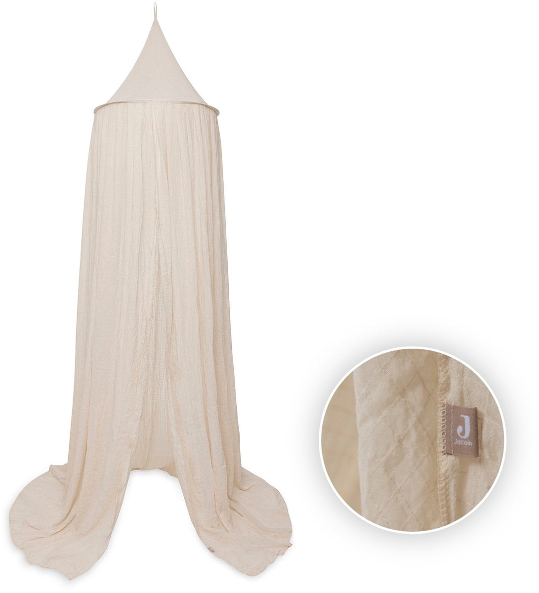 Jollein klamboe - voor baby bed – 245cm - cosy check