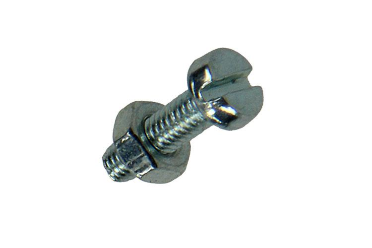 Mack 1017514 - metaalschroef cyl. kop + moer verz. 30 st m3 x 10 mm | 10 stuks