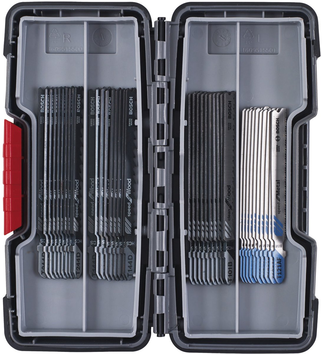 Bosch set zaagbladen decoupeer 40pc toughbox w
