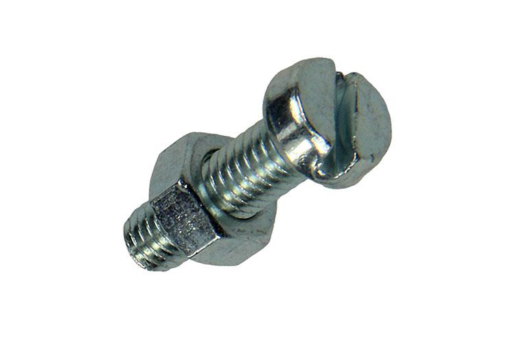 Mack 1017523 - metaalschroef cyl. kop + moer verz. 16 st m5 x 16 mm | 10 stuks