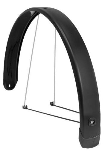 Eurofender spatbord achter tempo square 28 inch 58mm - zwart