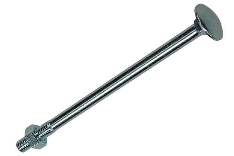 Mack 1017575 - houtbout + moer staal verzinkt3 st m6 x 100 mm | 5 stuks