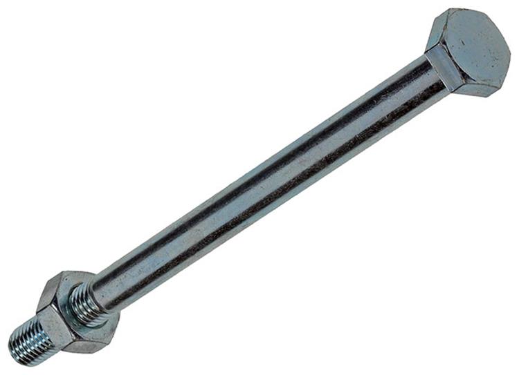 Mack 1017630 - mekaniekbout + moer staal verzinkt 1 st m10 x 160 mm | 10 stuks