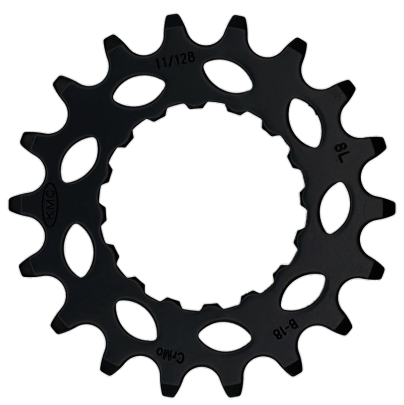 KMC tandwiel Bosch Gen 2 super smal 18T vóór zwart