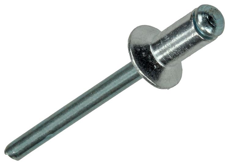 Mack 1020302 - 28 blindnieten alu 4,8x10mm | 5 stuks