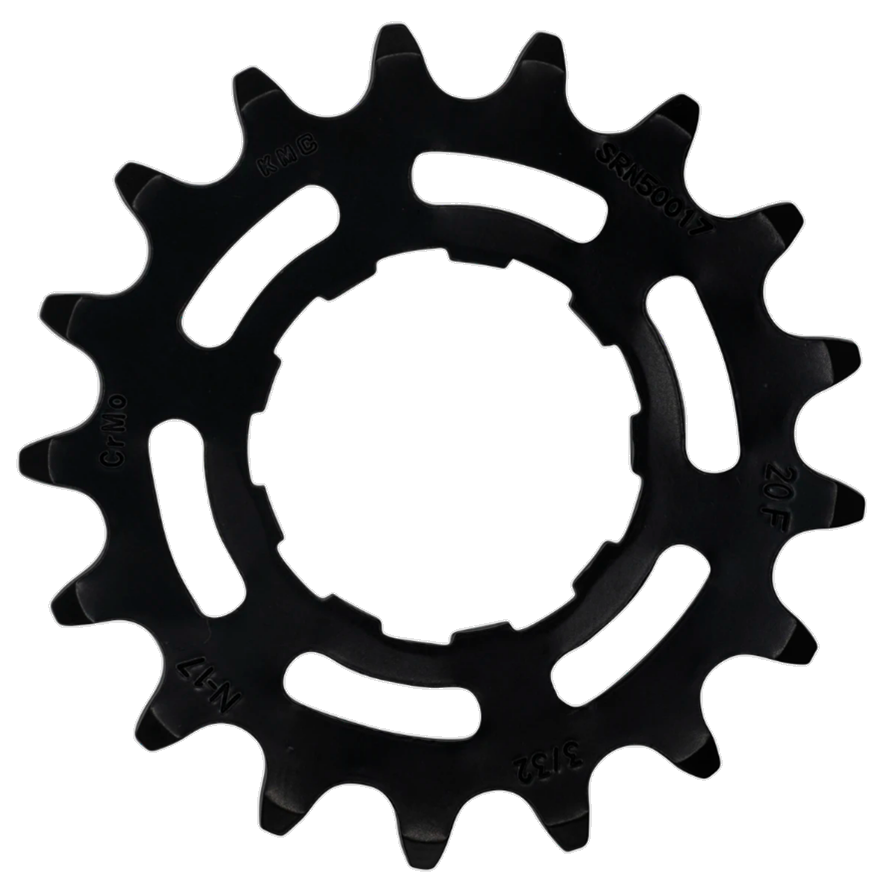 KMC Enviolo tandwiel 17T, Zwart