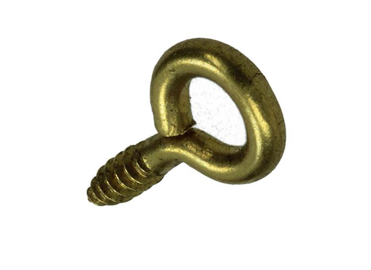 Mack 1019691 - schroefoog messing 6 st 2,5 x 10mm | 10 stuks