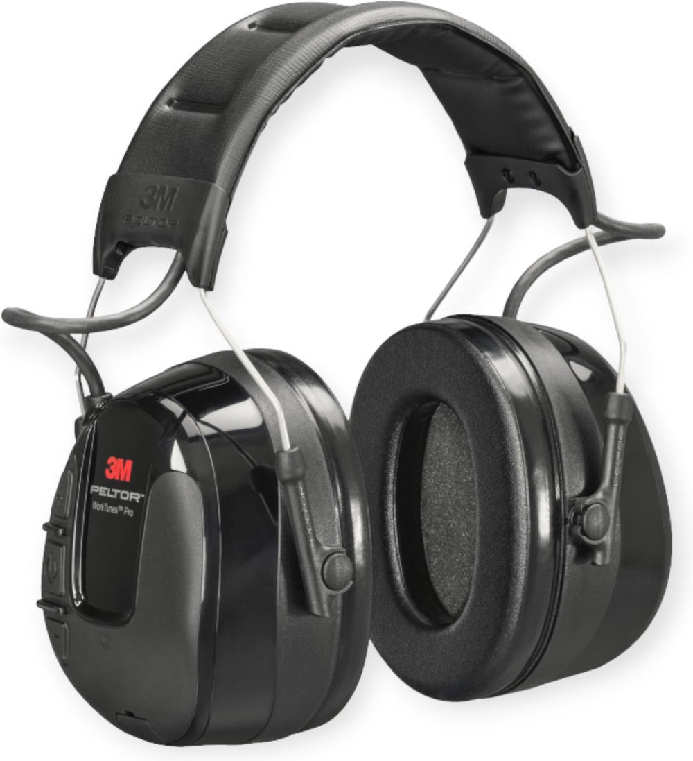3m gehoorbescherming met radio worktunes pro peltor zwart 34732