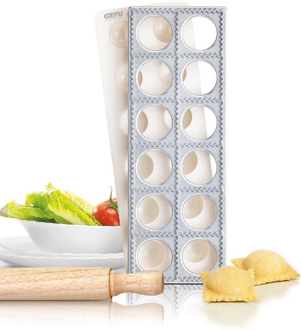 Gefu tasca raviolimaker - 3-delige set - ravioli vorm - pasta maker voor 12 ravioli