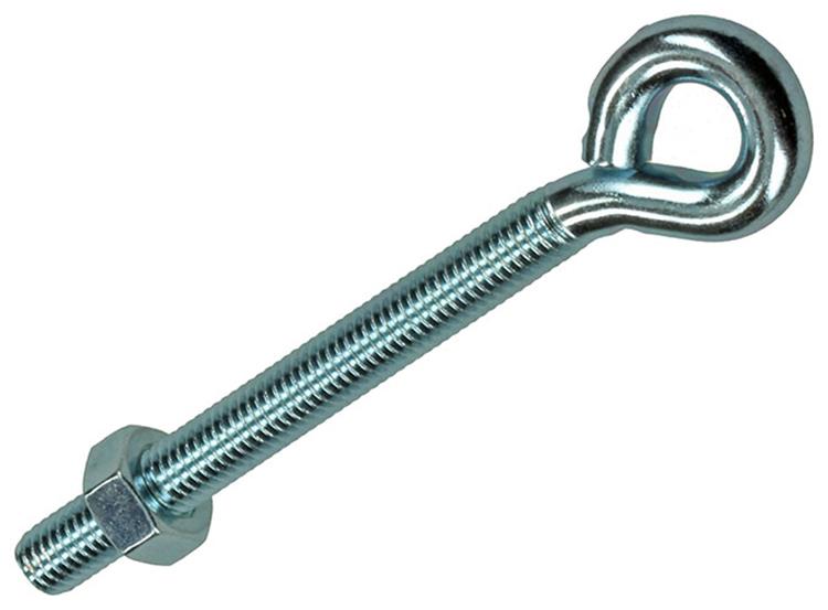 Mack 1017794 - schroefoog metrisch + moer verzinkt 2 st m8 x 80 mm | 5 stuks