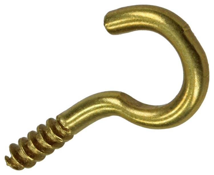 Mack 1019697 - schroefhaak messing 4 st 3,0 x 16mm | 10 stuks