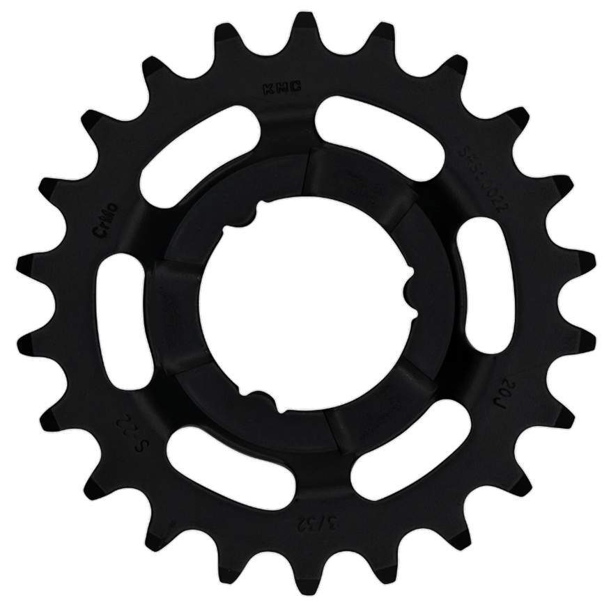 KMC Tandwiel 22T Shimano 3 32 Zwart