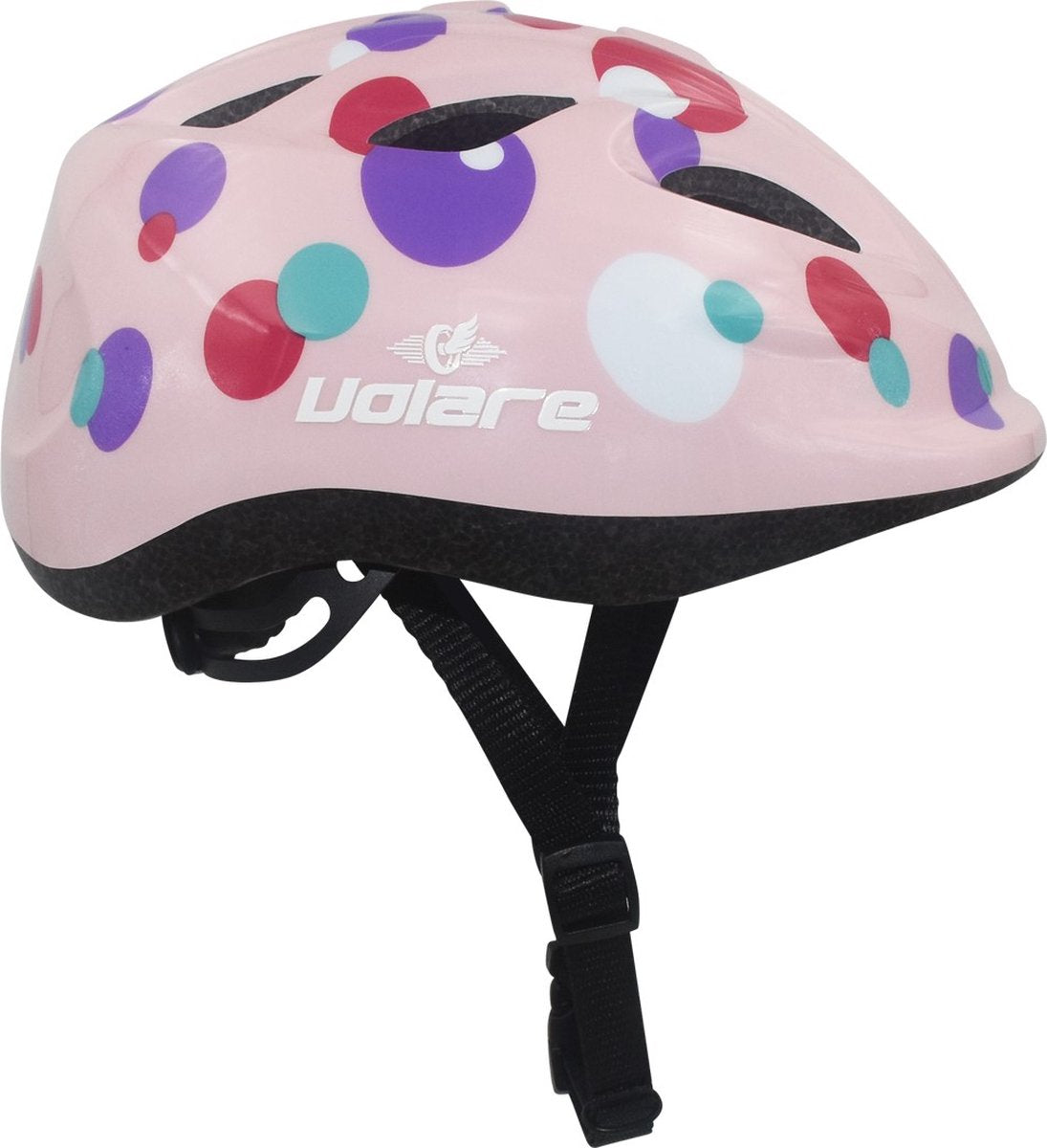 Volare fietshelm - kinderen - roze - 47-51 cm