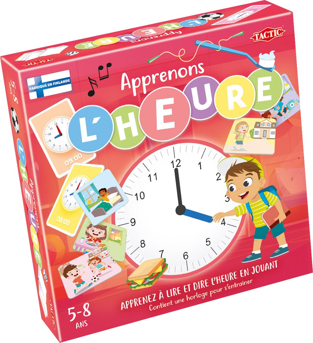 Tactic apprenons l´heure