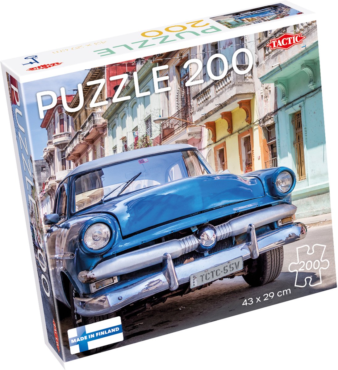 Tactische legpuzzel oldtimer in Havana, 200st.